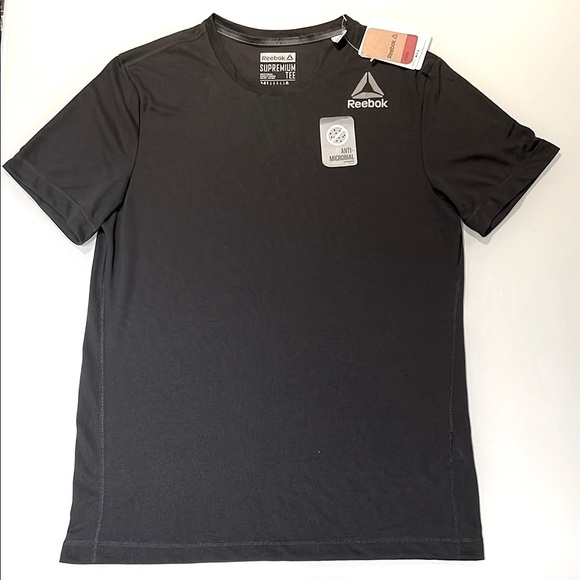 *NEW* Reebok Training SUPREMIUM Black T-shirt - Picture 9 of 11